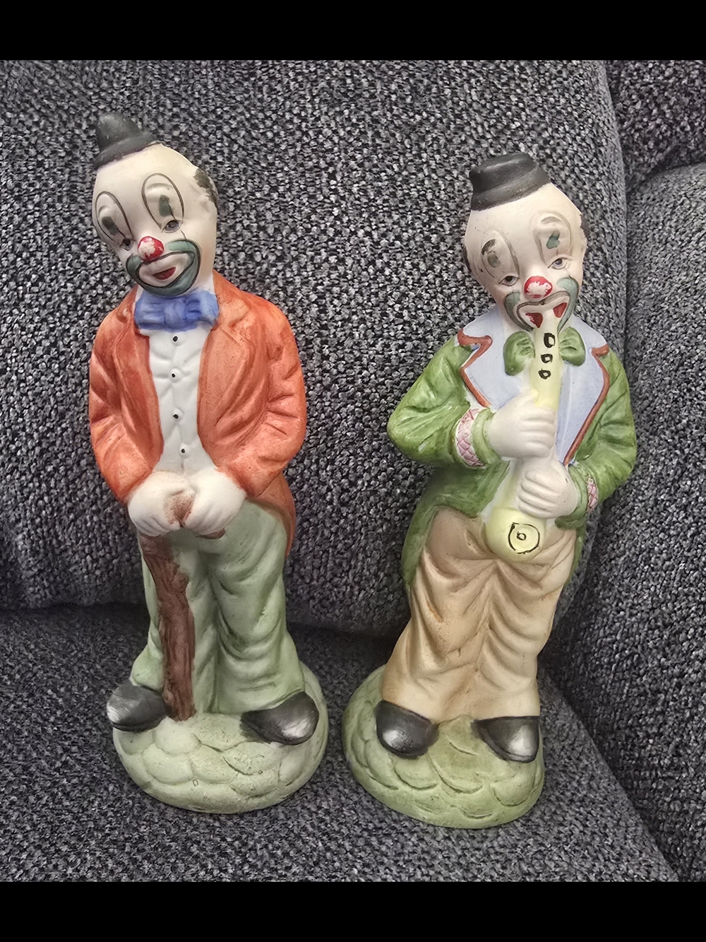 Vintage Clown Figurines